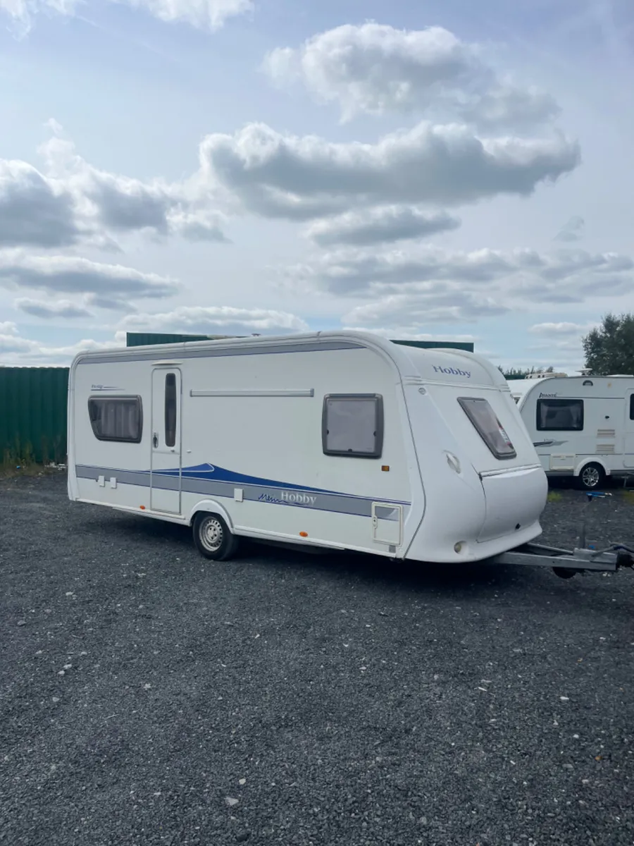 2010 Hobby Prestige 4 Berth Fixed Bed Caravan - Image 1