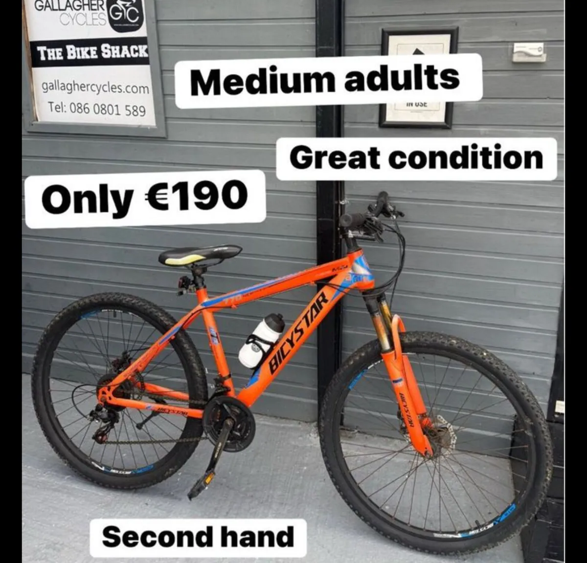 Gents disc brake mountain bike - Image 1
