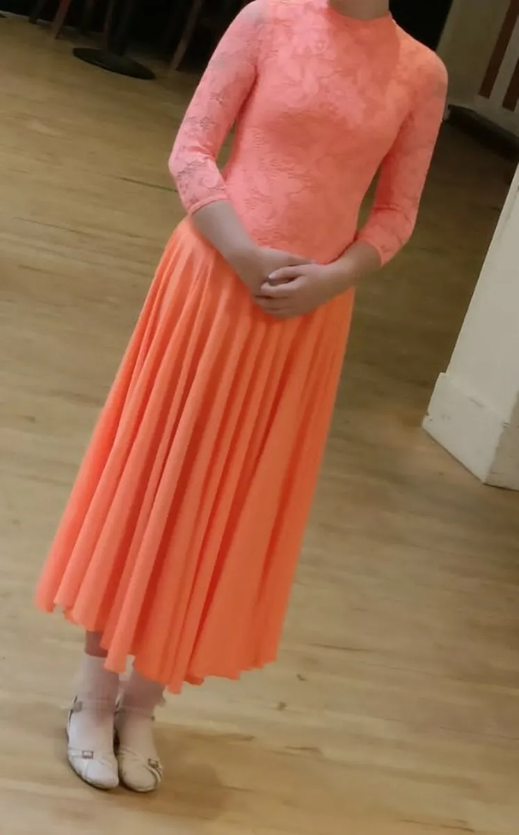 Juvenile ballroom dress