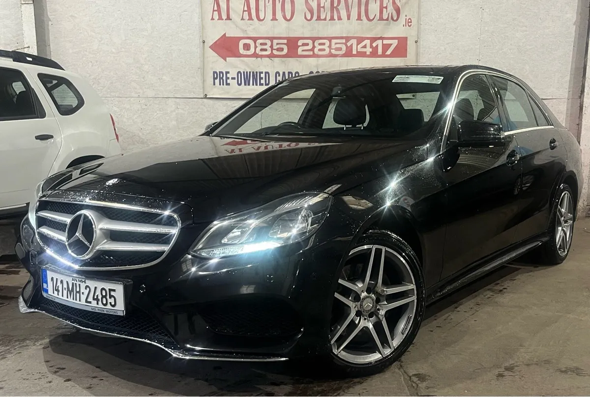 2014 MERCEDES E250 AMG LINE // LOW KMS NCT PASSED - Image 1