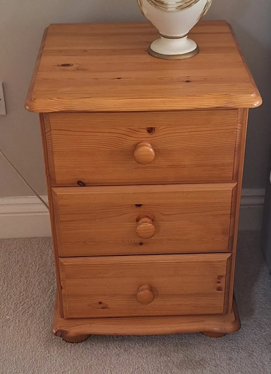 Pine Bedside Locker