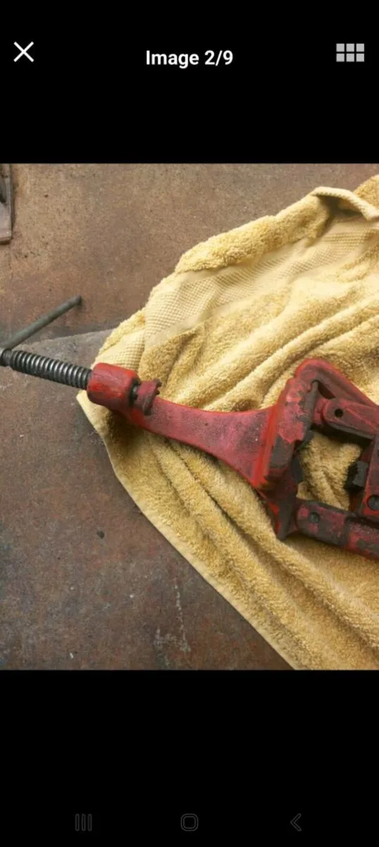 Pipe vice,air gun,air sander - Image 1