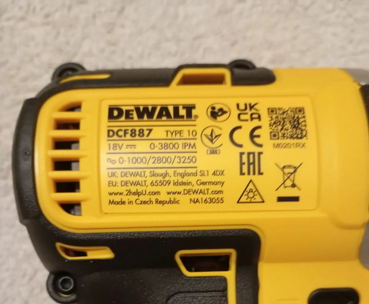 DeWalt DCF887 Impact Driver (New) - Image 4