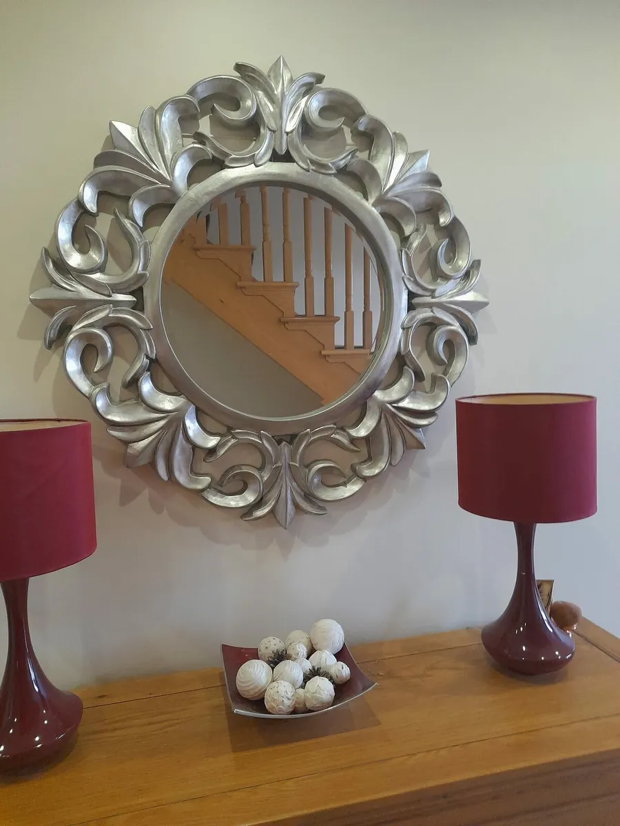 Mirror for hanging on wall