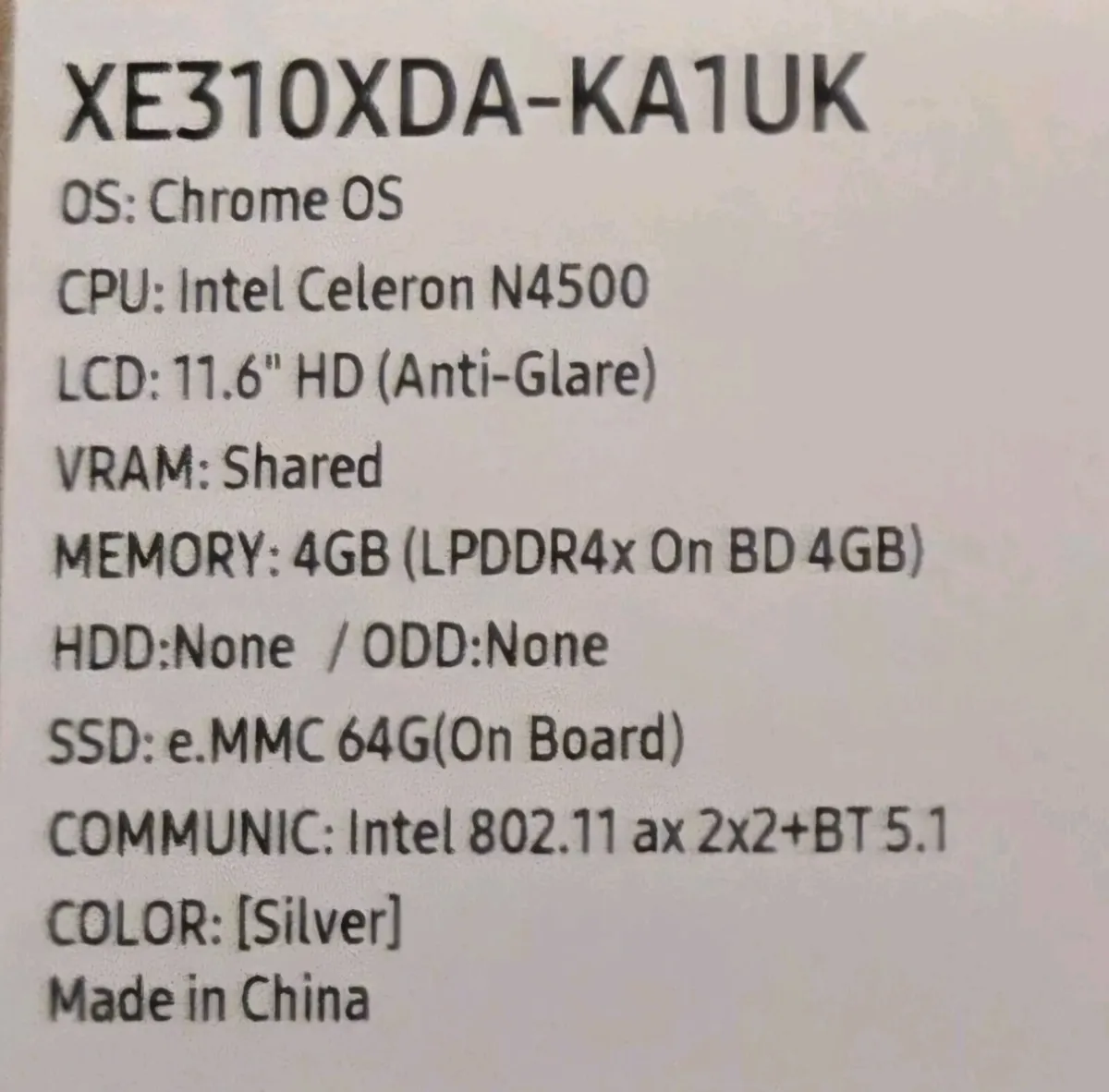 Samsung Galaxy Chromebook Go - Image 4