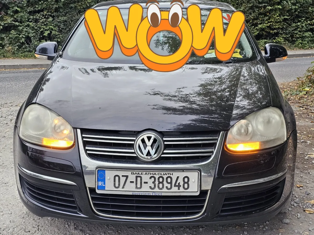 Volkswagen Jetta 2007 petrol taxed €1600 - Image 1