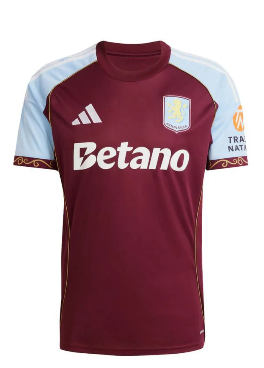 Aston Villa Home Shirt 2025-26 XXL - Image 1