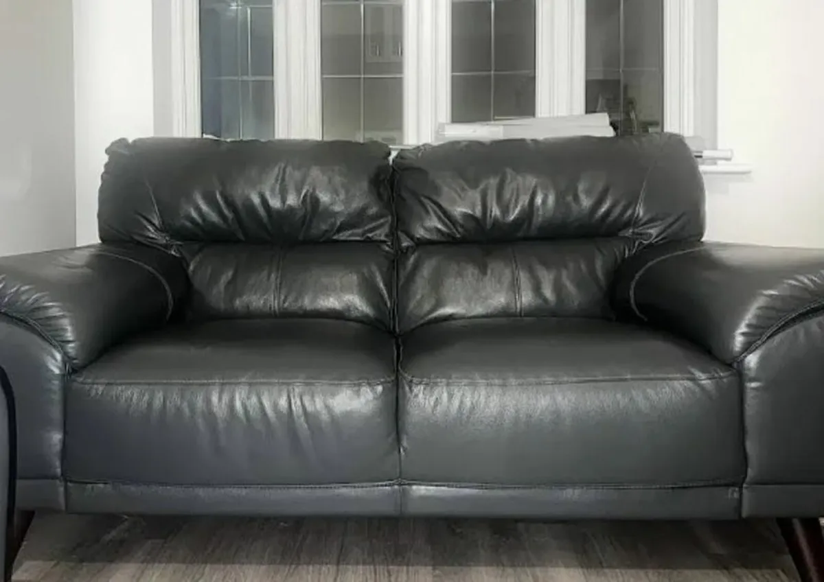 Black seater three seater and two seater - Image 2