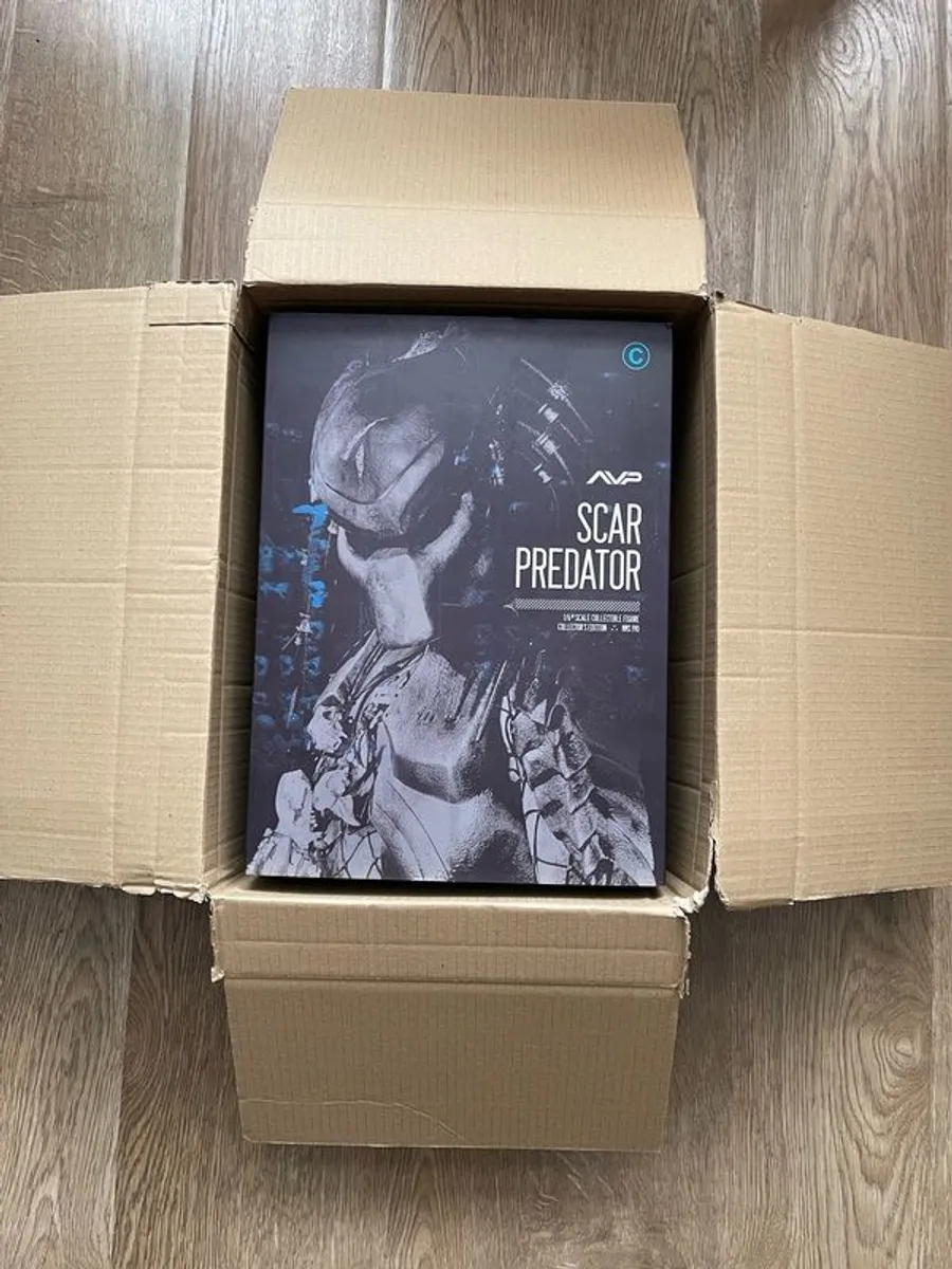 Hot Toys Scar Predator AVP 1/6 Collectors edition - Rare - Image 2