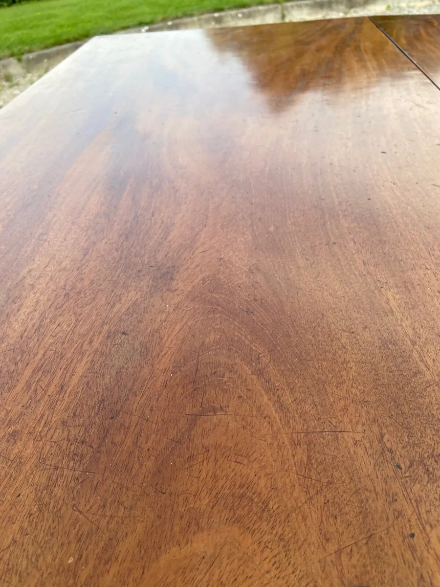 Regency Flamed Mahogany sofa table - Image 4