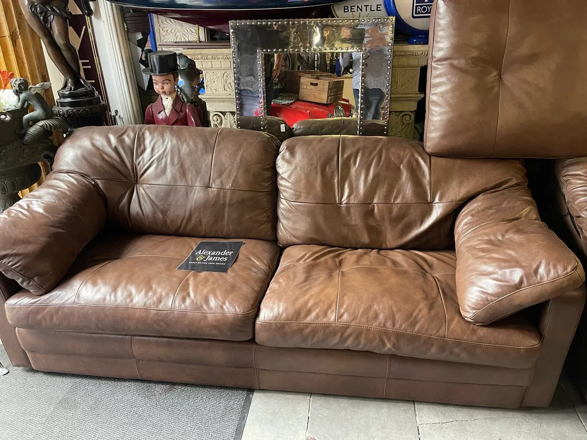 Designer alaxander James sofa an chair - Image 3