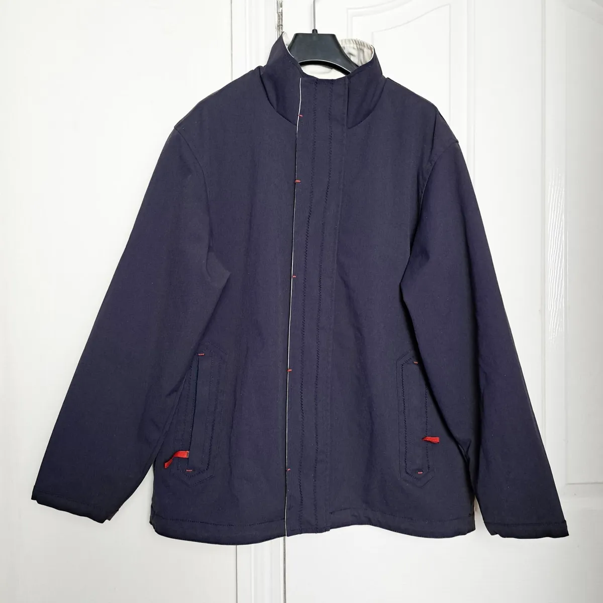 Musto Performance Blue Navy White Sailing Jacket S - Image 3