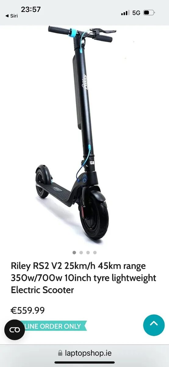Electric scooter  Riley RS2 - Image 2