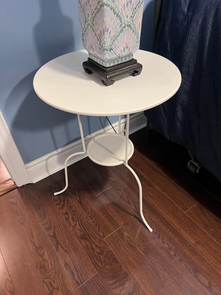 White side table New unused - Image 4
