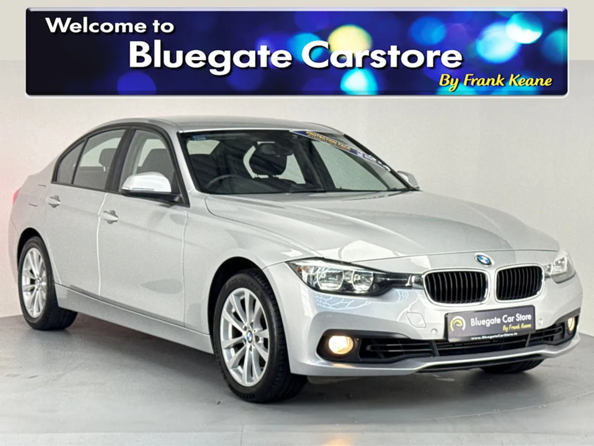 BMW 3-Series SE4DR AUTO**BLACK LEATHER INTERIOR**F - Image 1