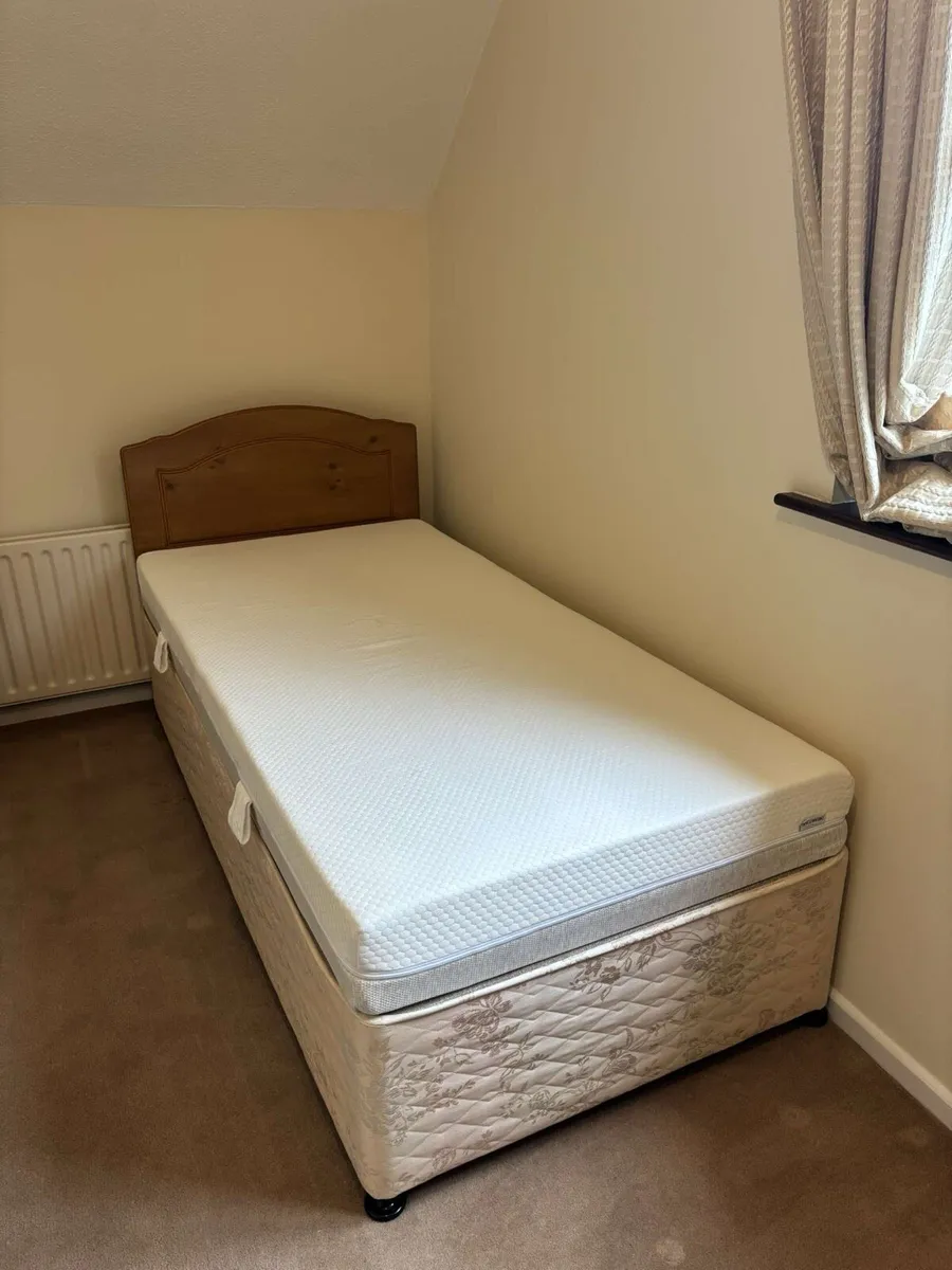 Bed Frame and Mattress - Image 4