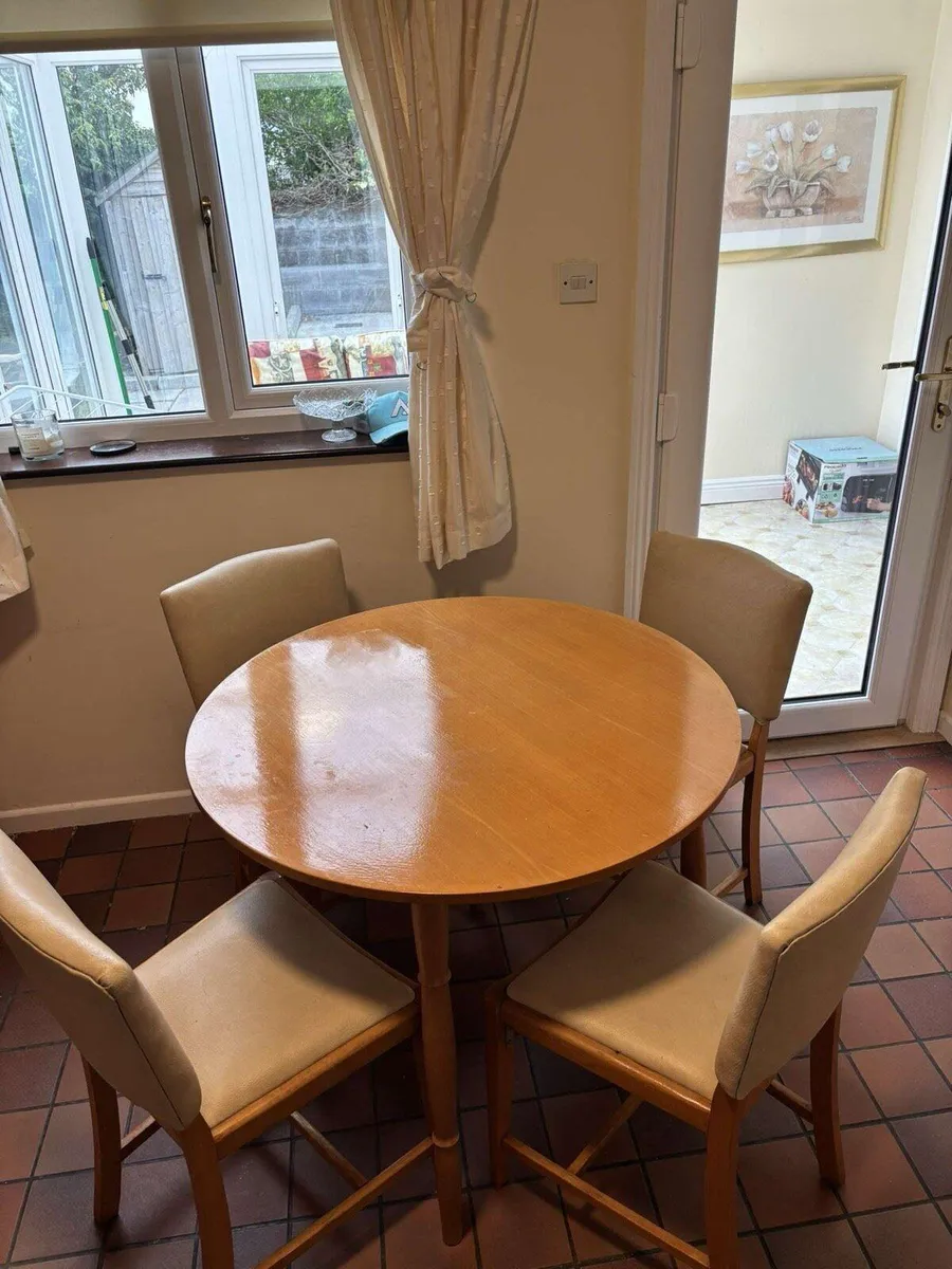 Table and chairs