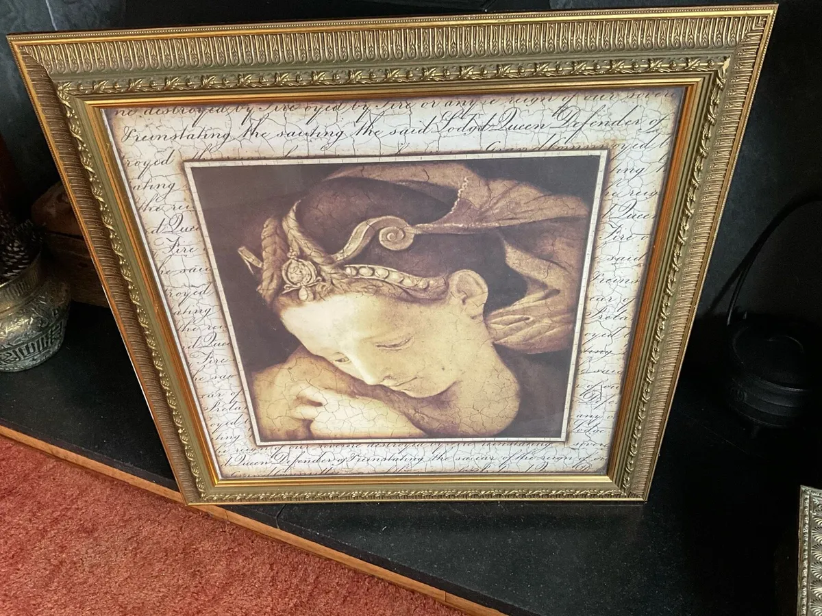 Large Vintage Sid Dickens ‘Serene Grace’ Print - Image 4