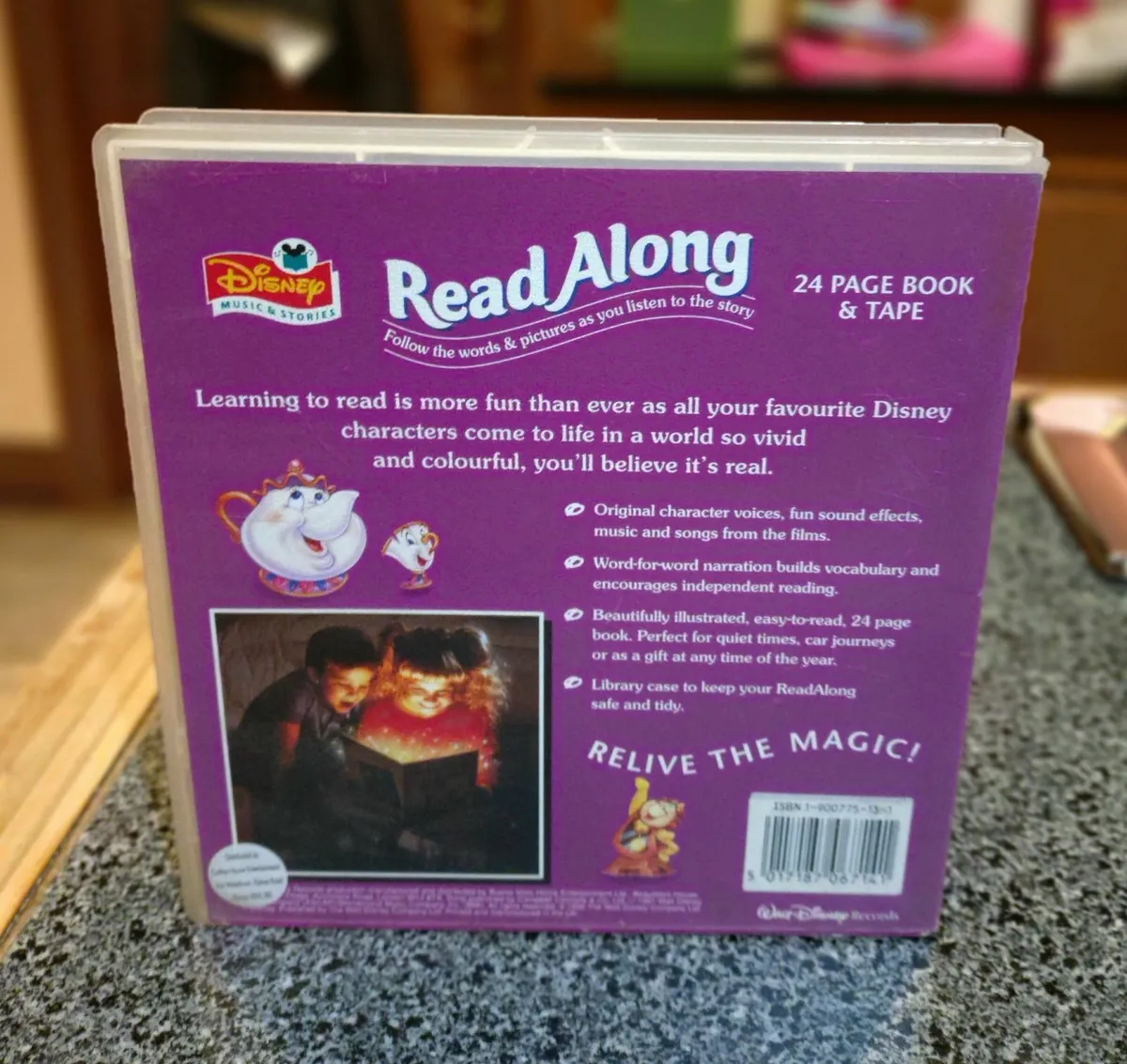 3 READ ALONG BOOKS & CASSETTE TAPES (USED). - Image 2
