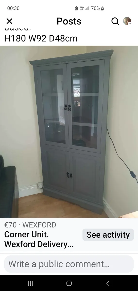 Corner Unit. Delivery Available