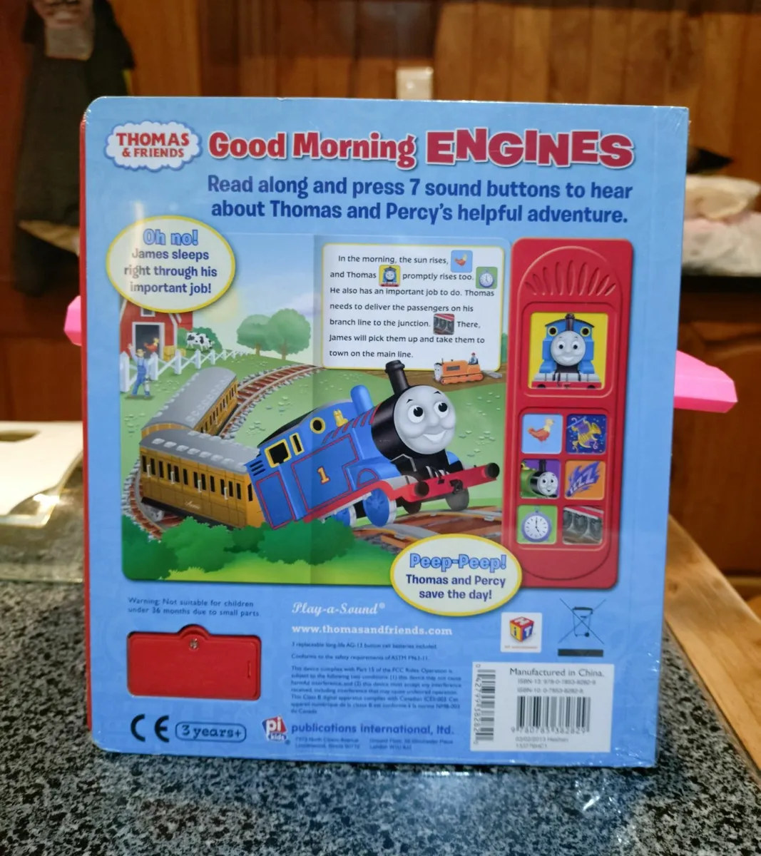 THOMAS & FRIENDS, GOOD MORNING ENGINES BOOK (NEW). - Image 2