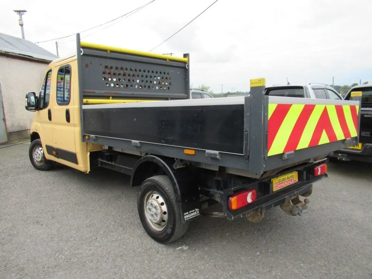 Peugeot Boxer Bluehdi Dropside 335 7 Seater Crew - Image 2