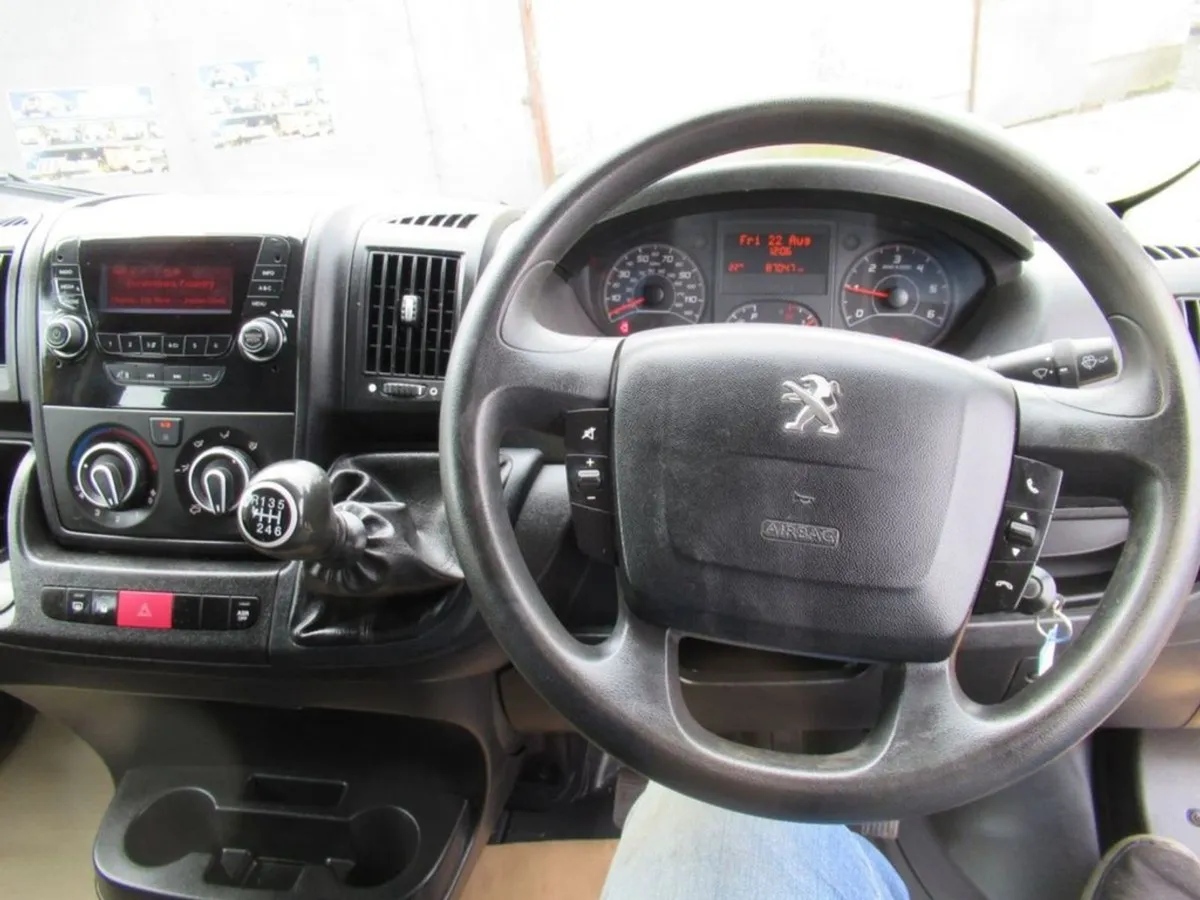 Peugeot Boxer Bluehdi Dropside 335 7 Seater Crew - Image 4