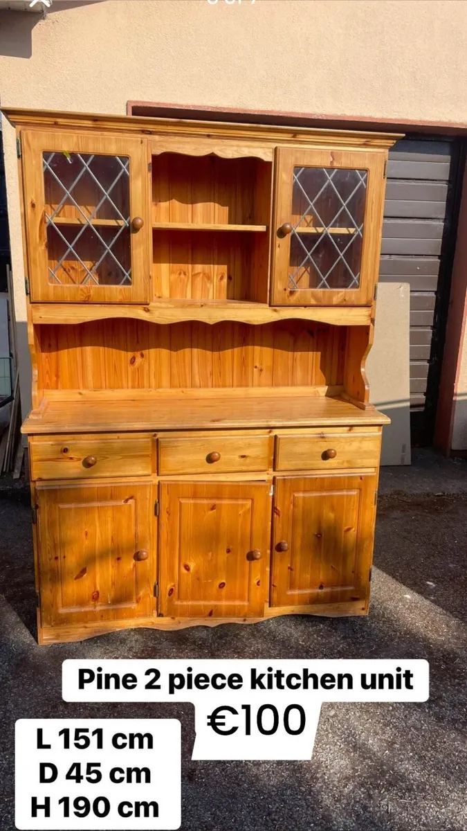 Pine kitchen dresser