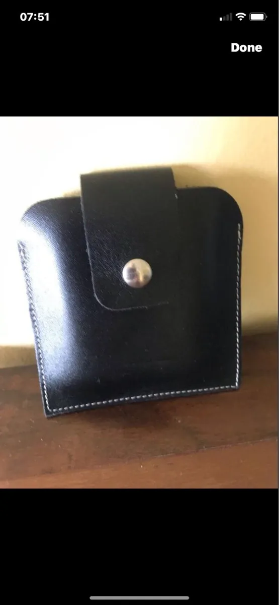 Leather Belt Wallet - Image 1