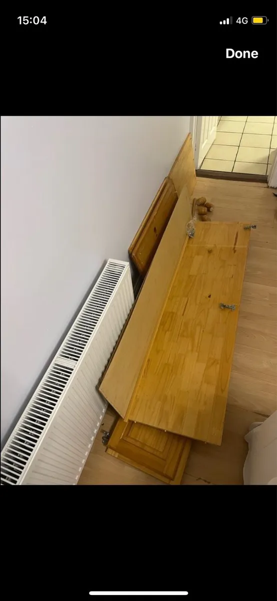 Solid pine wardrobe - Image 2