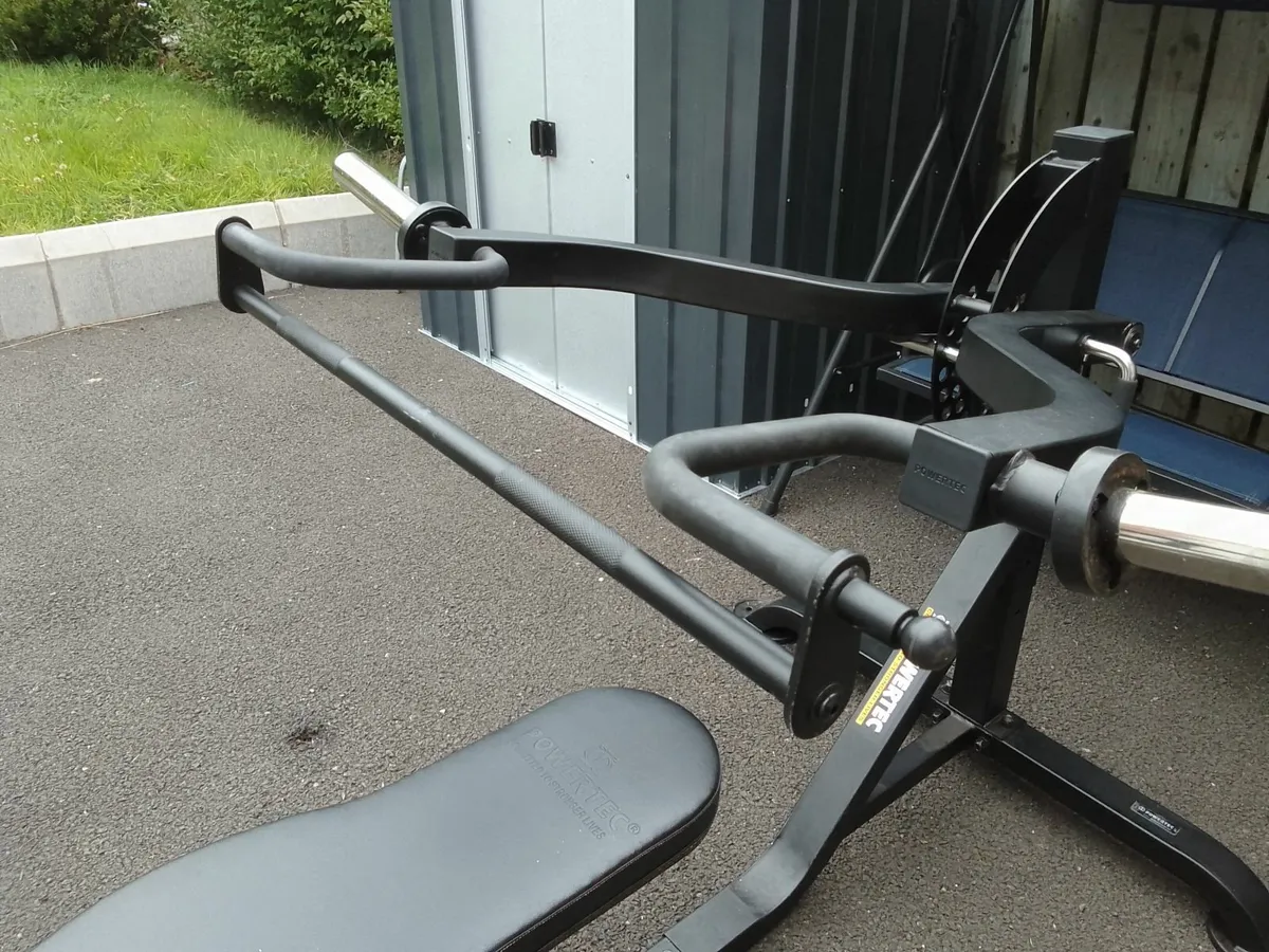 Powertec Workbench Multipress with Arm Curl - Image 4