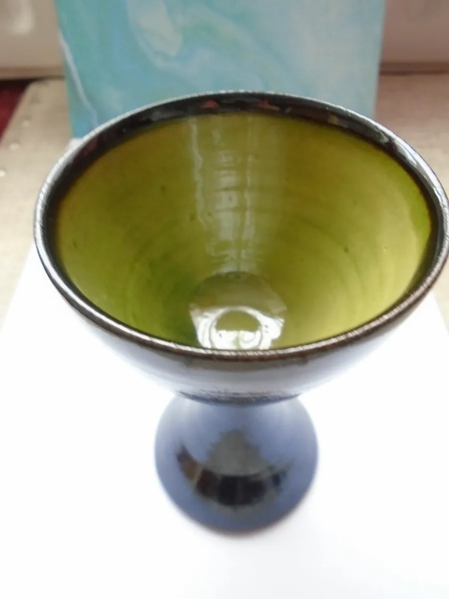 Vintage Terrybaun goblets.Pottery.Goblet - Image 2
