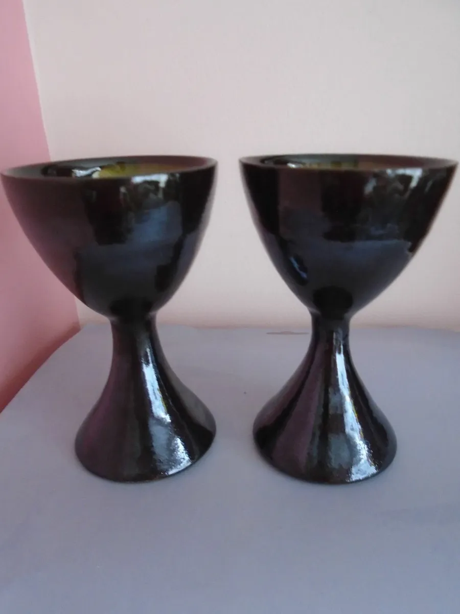 Vintage Terrybaun goblets.Pottery.Goblet - Image 4