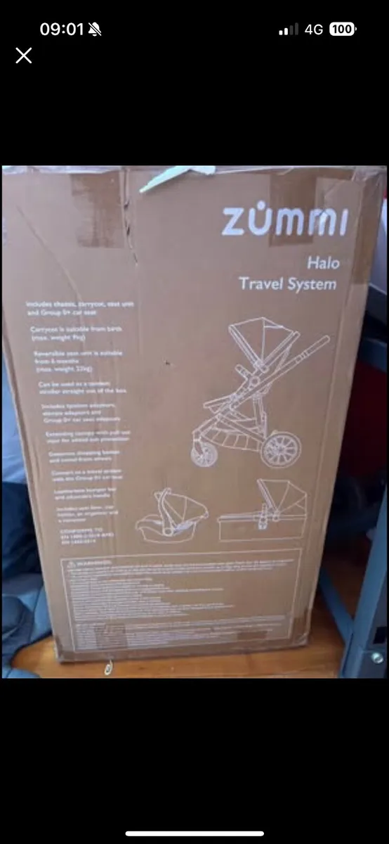 Zummi halo travel system - Image 1