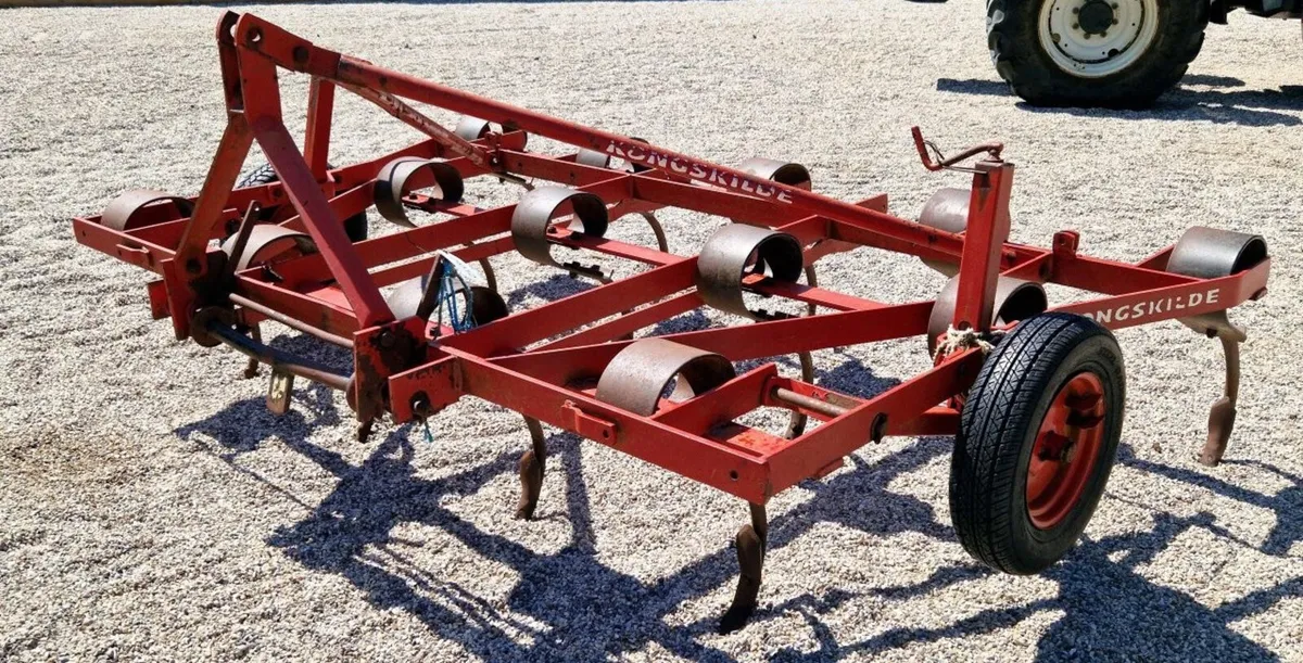 KONGSKILDE 3m VIBROFLEX SPRING TINE CULTIVATOR - Image 1