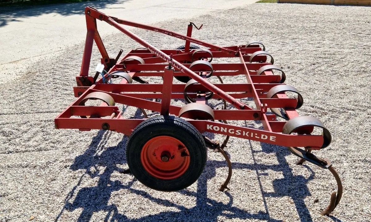 KONGSKILDE 3m VIBROFLEX SPRING TINE CULTIVATOR - Image 2