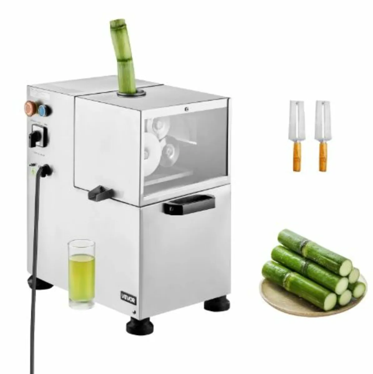 800W Commercial Electric Sugar Cane Juicer 661LBS - Image 1