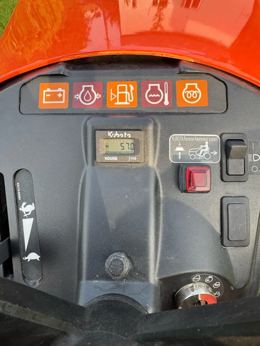 Kubota G21 Diesel ride  on. High dump - Image 4