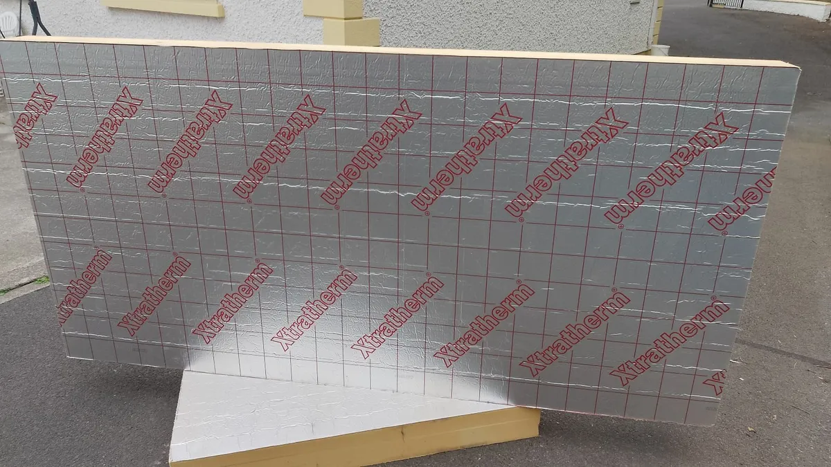 Xtratherm insulation boards x3 - 2400x1200x150mm - Image 1