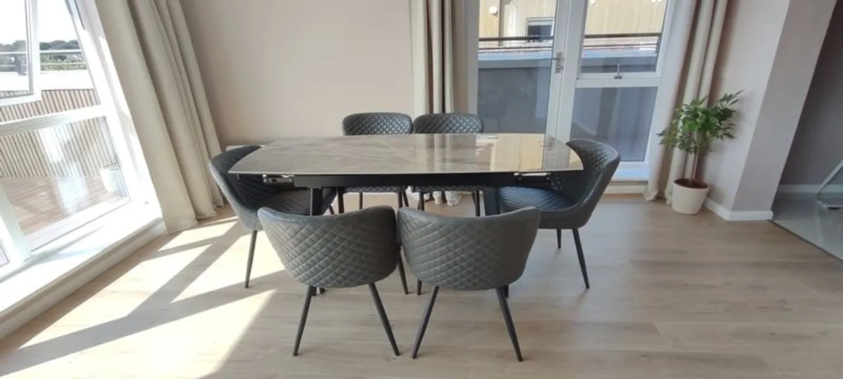 Harvey Norman Table and Chairs - Image 2