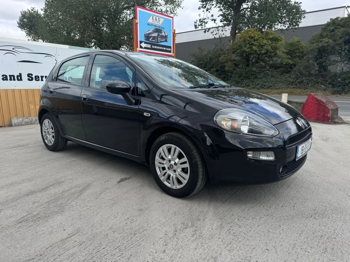 Fiat Punto 2015 1.2 Low Miles Warranty - Image 1