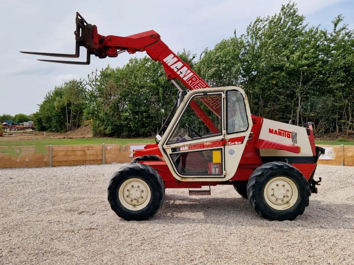 MANITOU 626 TURBO TELEHANDLER, 7150 hrs: 11018275 - Image 2