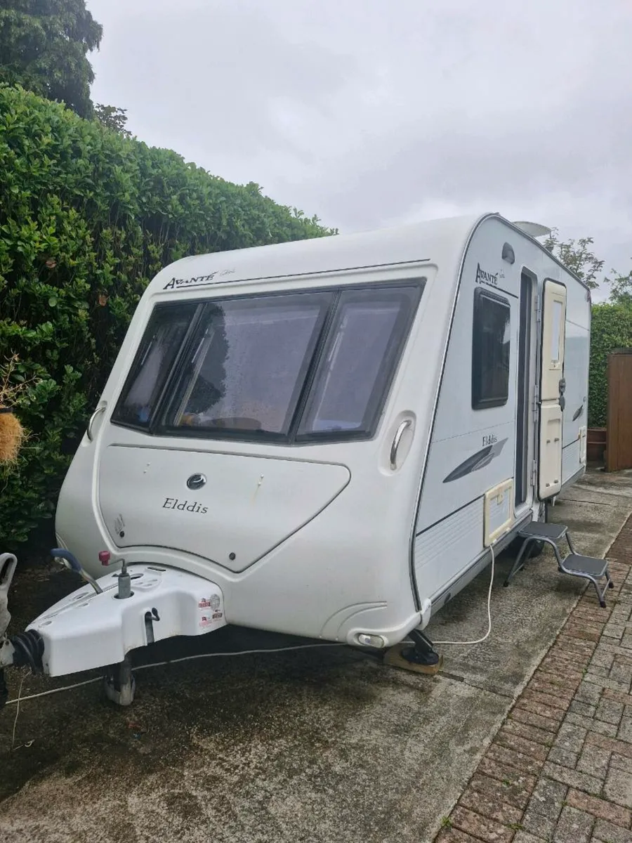 Elddis Avante 4 bert 2008 caravan - Image 1