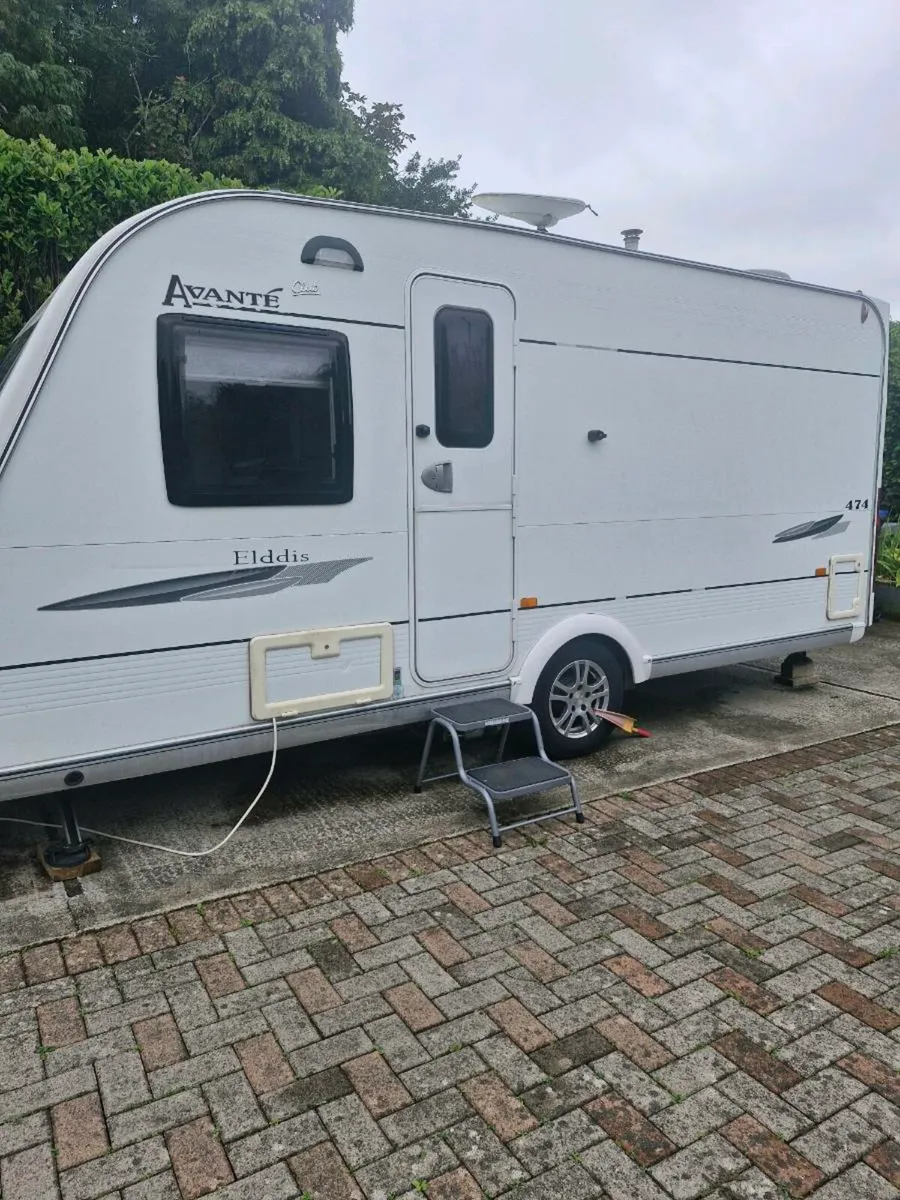 Elddis Avante 4 bert 2008 caravan - Image 2
