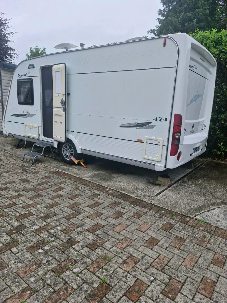 Elddis Avante 4 bert 2008 caravan - Image 3
