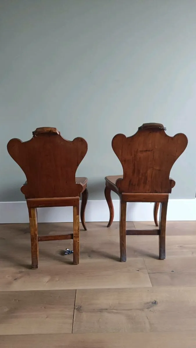 Victorian hall chairs - Image 2