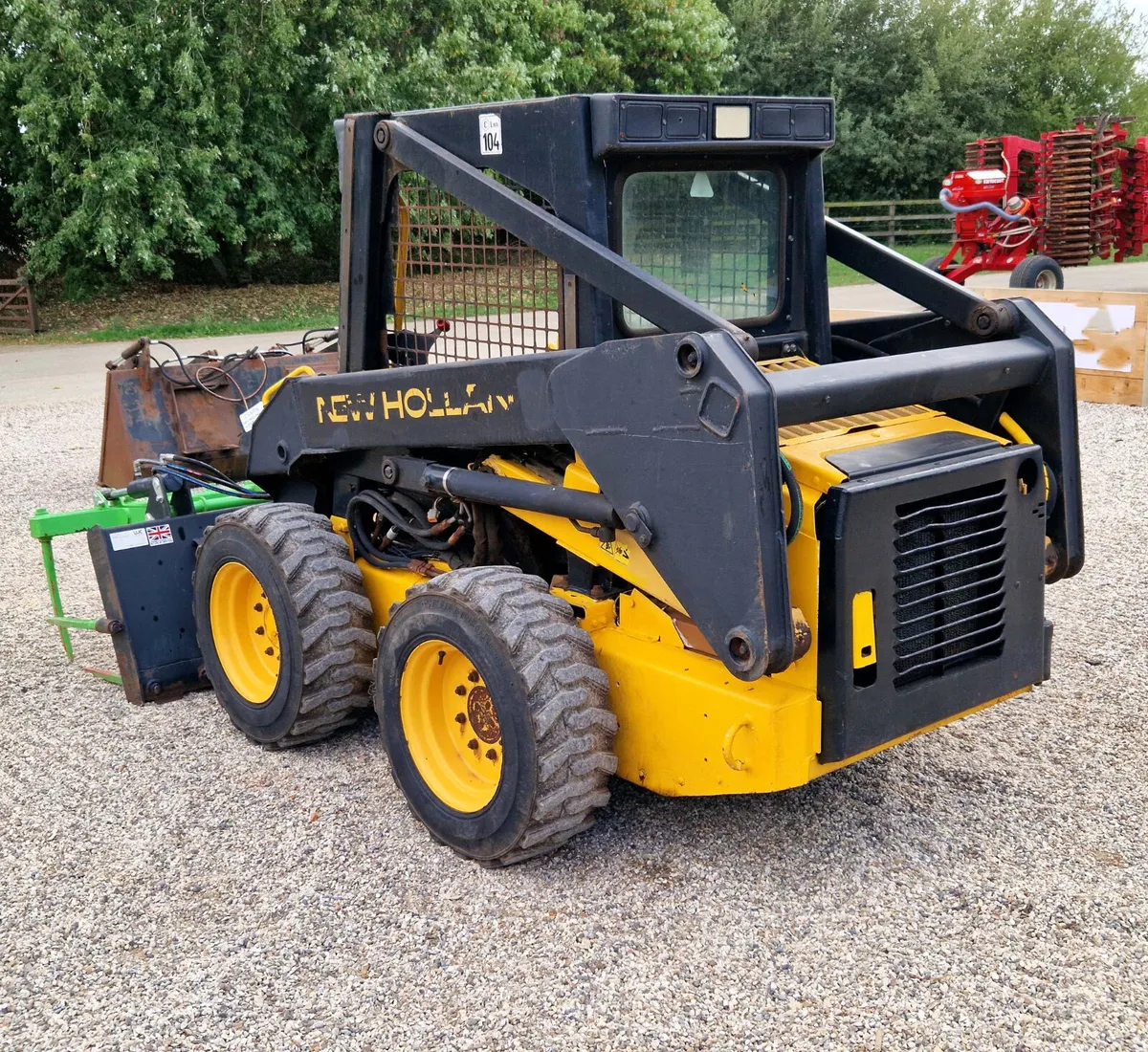 NEW HOLLAND L565 SKIDSTEER : 11018327 - Image 3