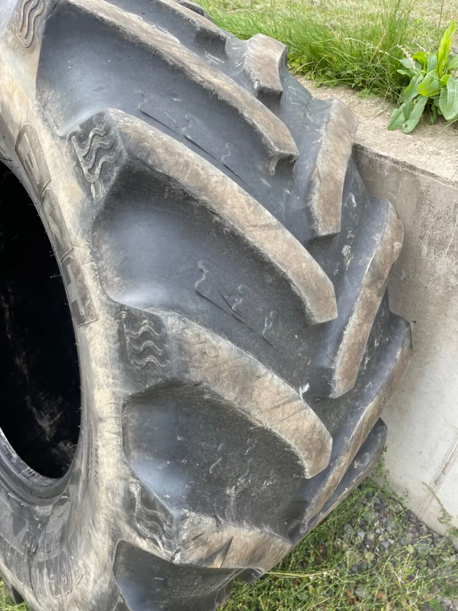 Bkt 650/65R42 & 600/65R28 set of Tyres - Image 2