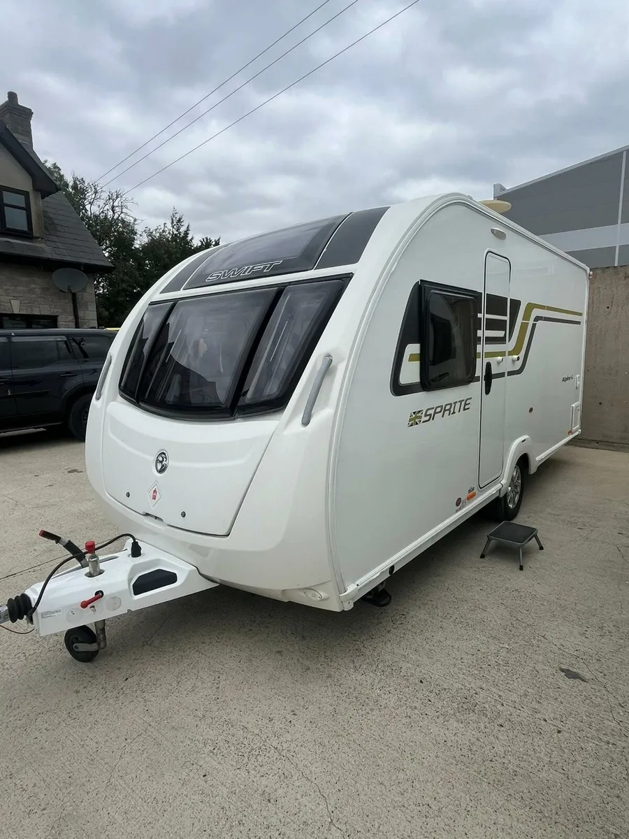 2016 swift sprite alpine 4 fixed bed - Image 2