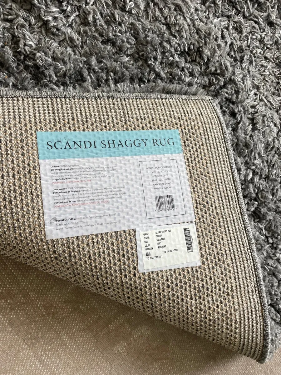 Rug  Scandi Shaggy rug - Image 2